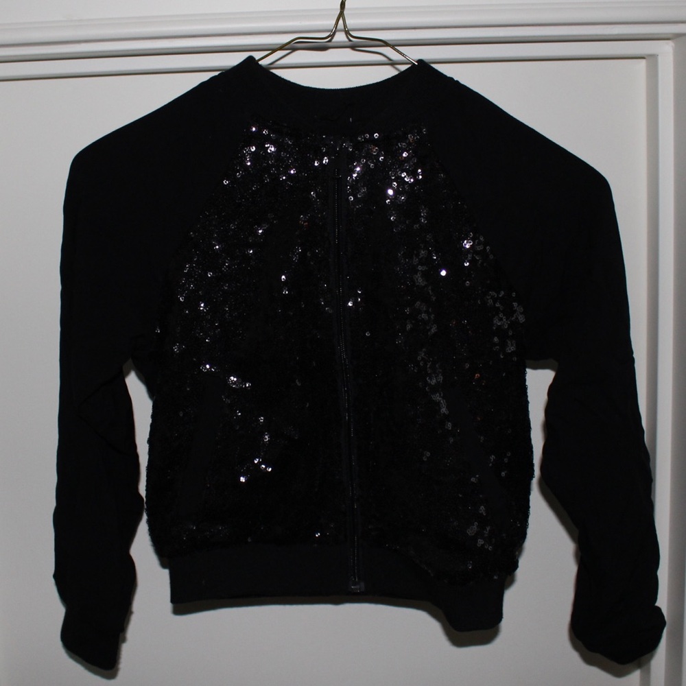 black long sleeve jacket